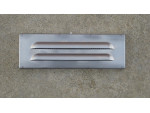 BRICK VENT 230 X 75 STAINLESS STEEL, EMBER MESH, FOLDED - NO SIDE TABS